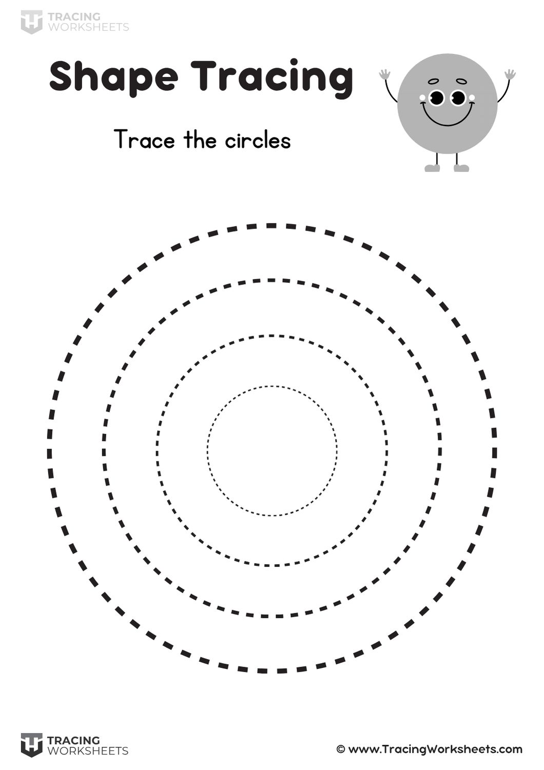 Concentric Circles Tracing Concentric Circles Tracing