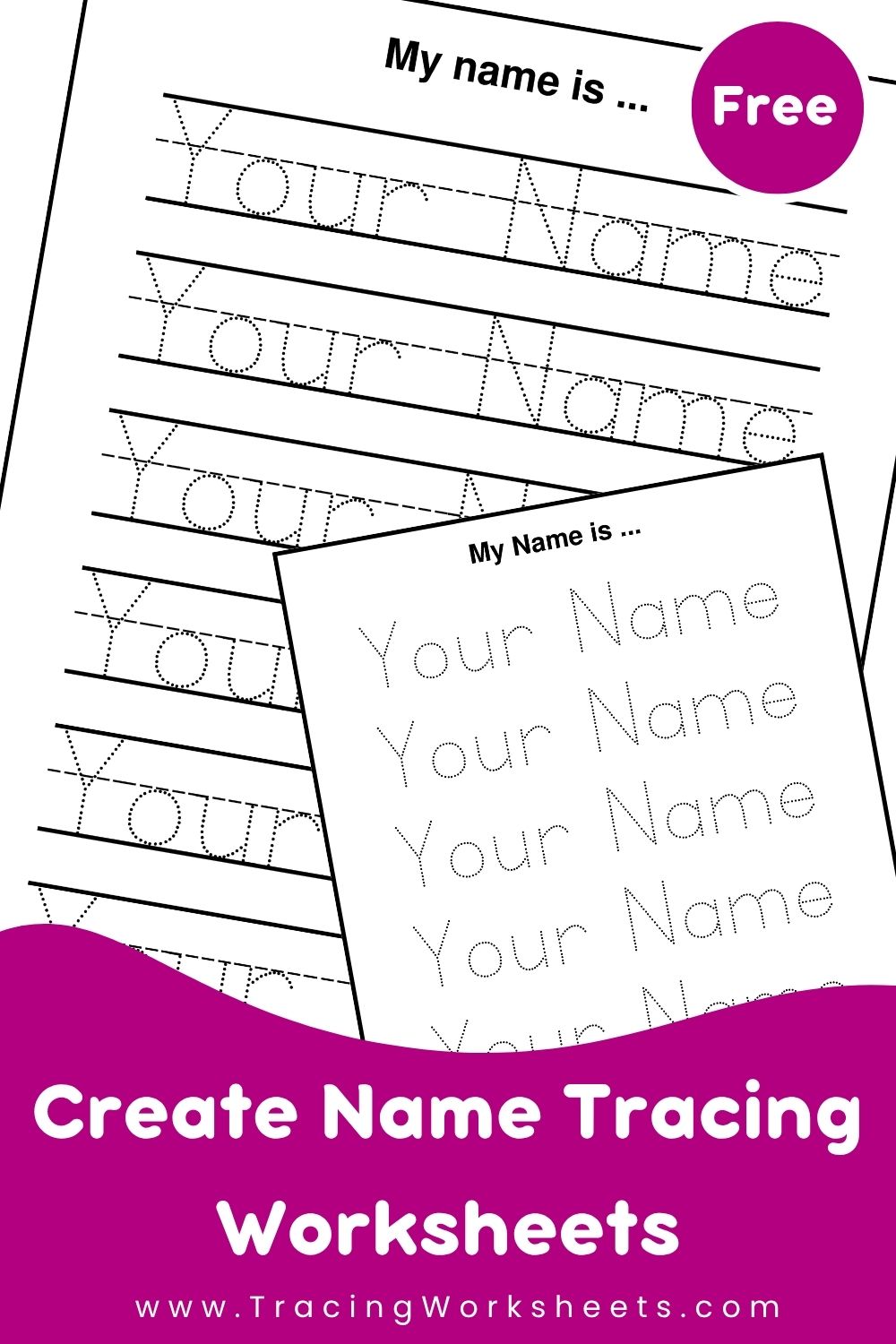 Name Tracing Name Tracing Worksheets