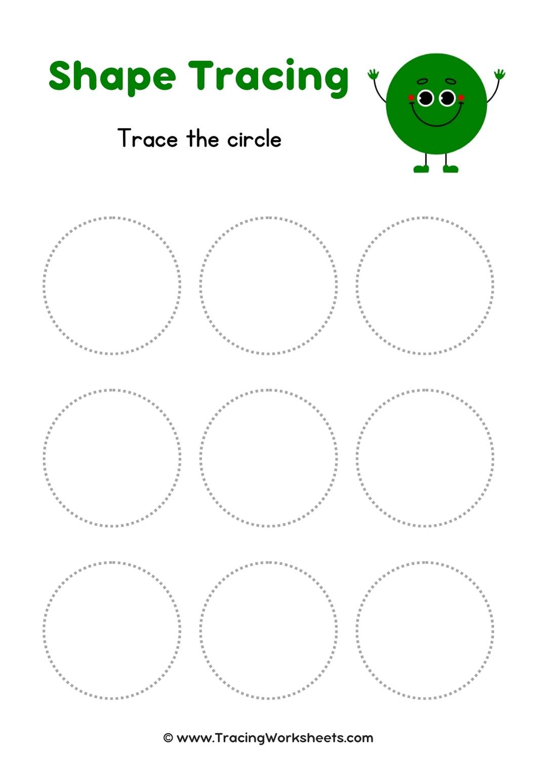 Trace circle