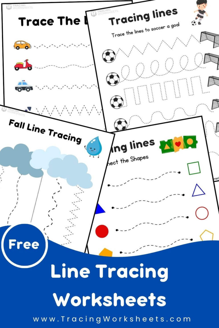 Line Tracing Worksheets