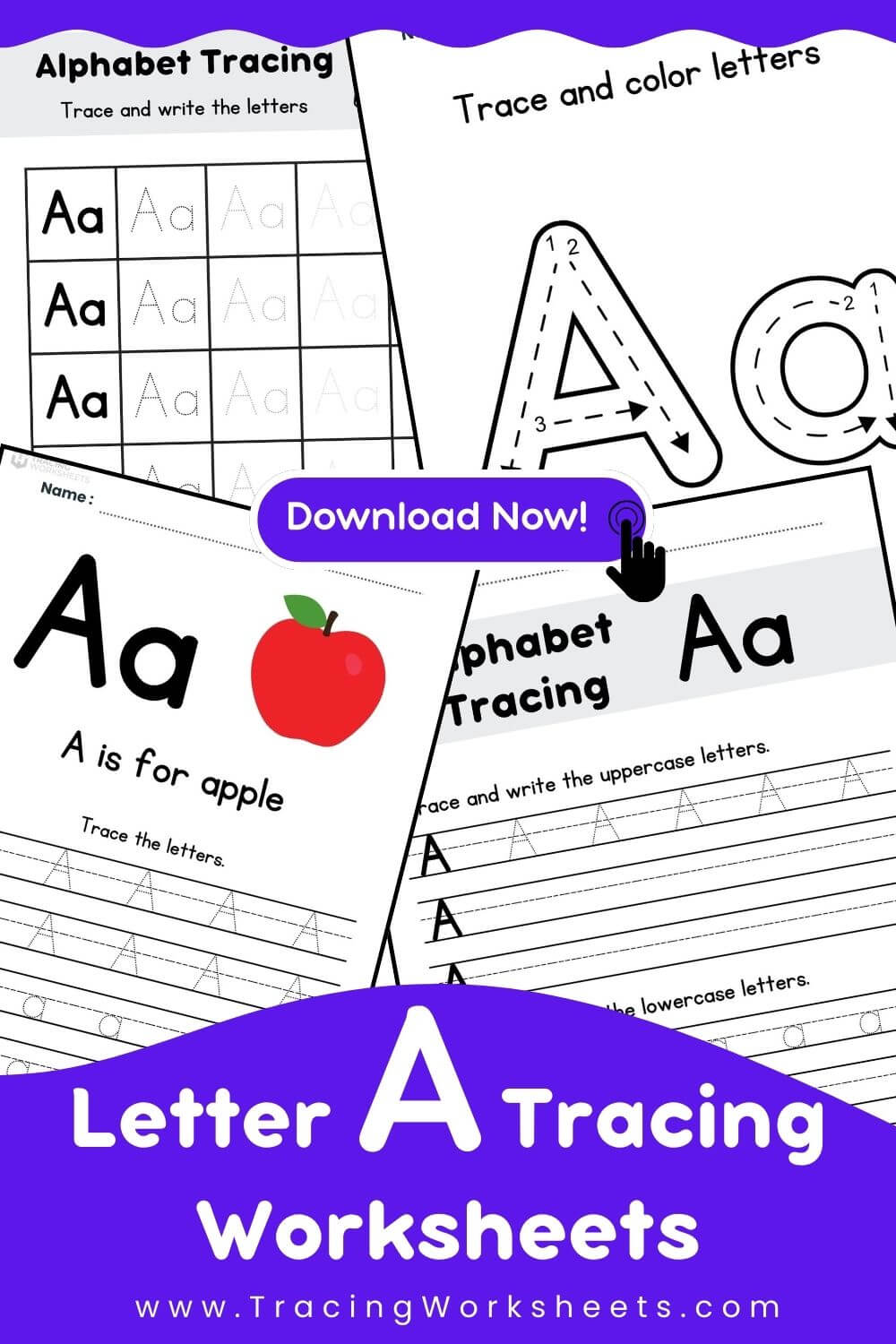Letter A Tracing