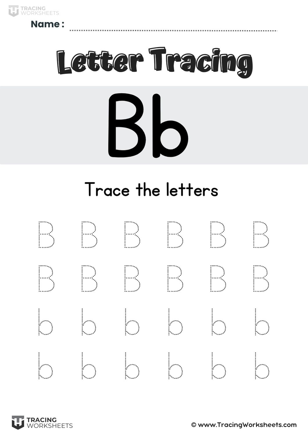 Simple Letter B Repetition