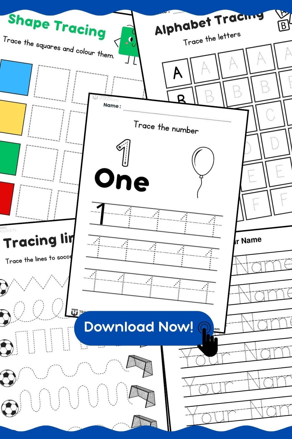 Tracing Worksheets Tracing Worksheets