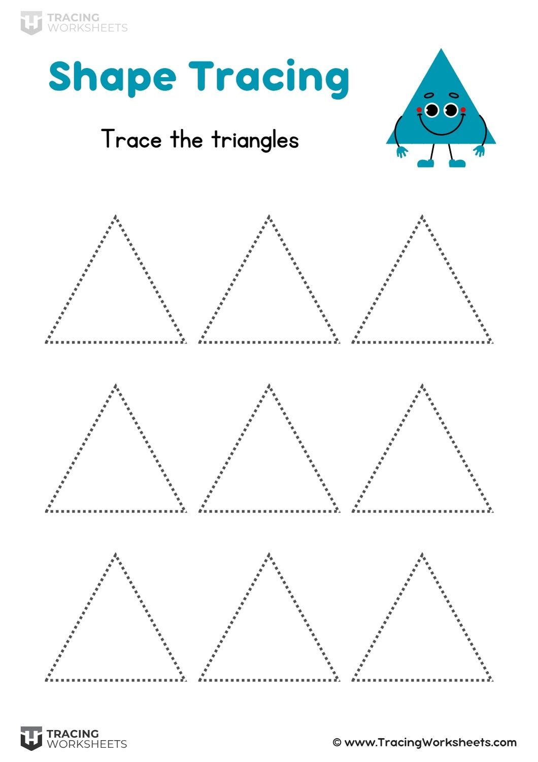 Grid of Triangles to trace