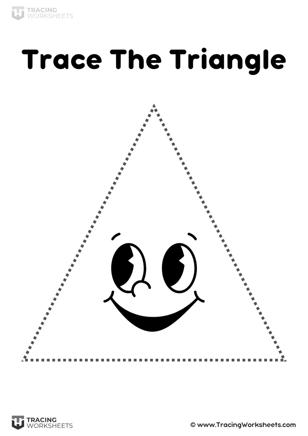 Happy Face Triangle Trace